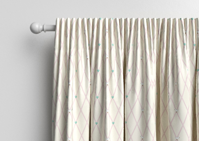 Puddle Down, Trellis Dolly Mix - Made to Measure Curtains - Image 9
